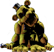 Transparent golden freddy decal by punchox3-d84pzyg