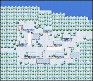 Pine town overview map