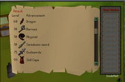 Skill menu 1