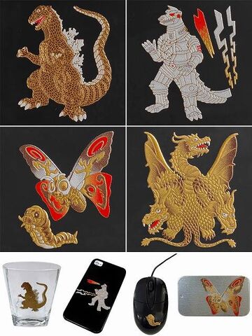 File:Godzilla 60th Anniversary Stickers.jpg