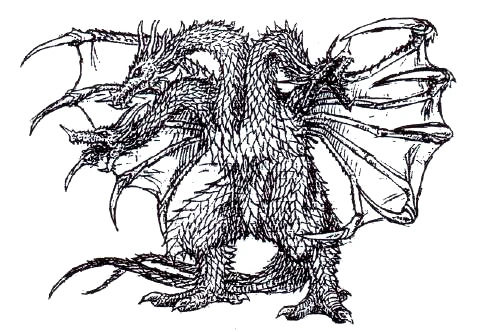 Image - Concept Art - Rebirth of Mothra 3 - Grand King ...