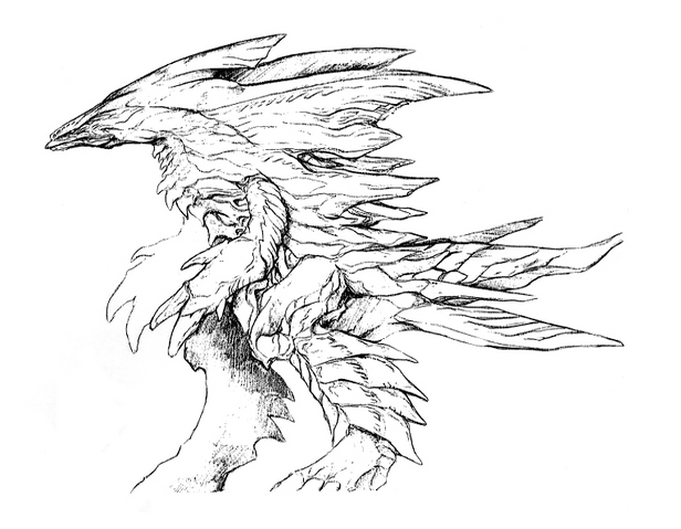File:Concept Art - Godzilla 2000 Millennium - Orga 70.png
