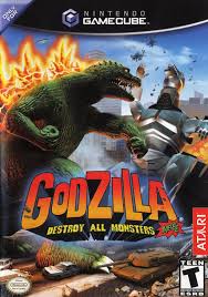 Godzilla destroy all Monsters melee VideoGame Poster.jpg