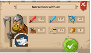 Norseman with ax