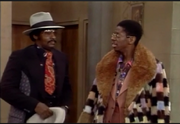 Ernie Barnes as Hood with JJ