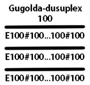 Gugolda-dusuplex