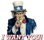 Uncle sam recruit poster