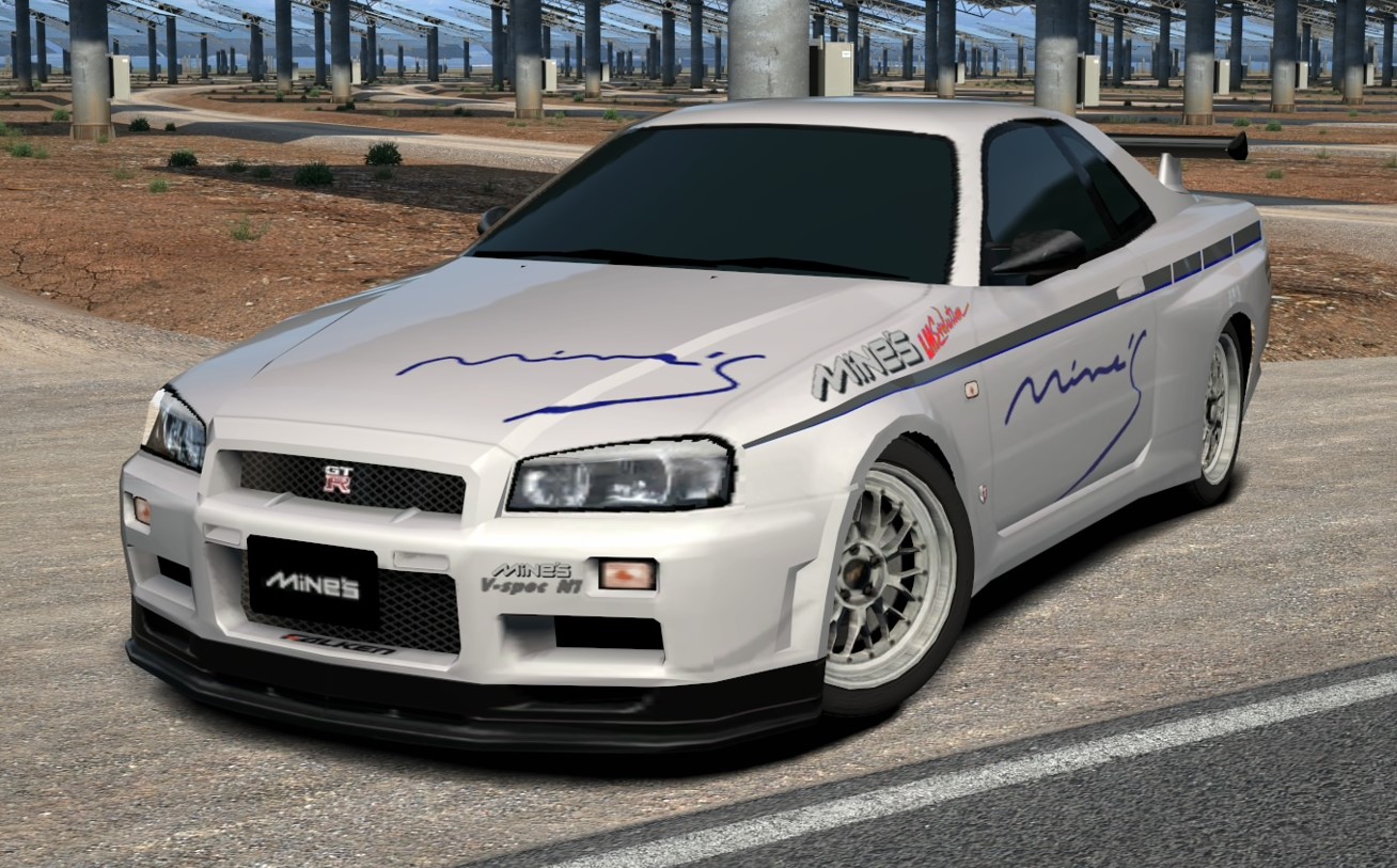 Mine S Bnr34 Skyline Gt R N1 V Spec Base 00 Gran