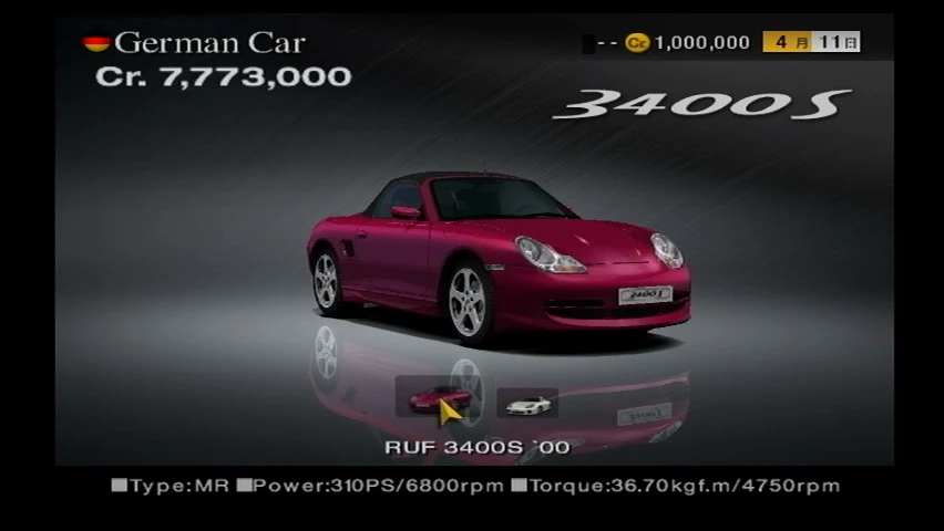RUF 3400S '00 Gran Turismo Wiki FANDOM powered by Wikia
