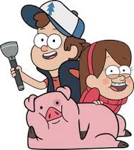 Resultado de imagen para mabel y pato y dipper