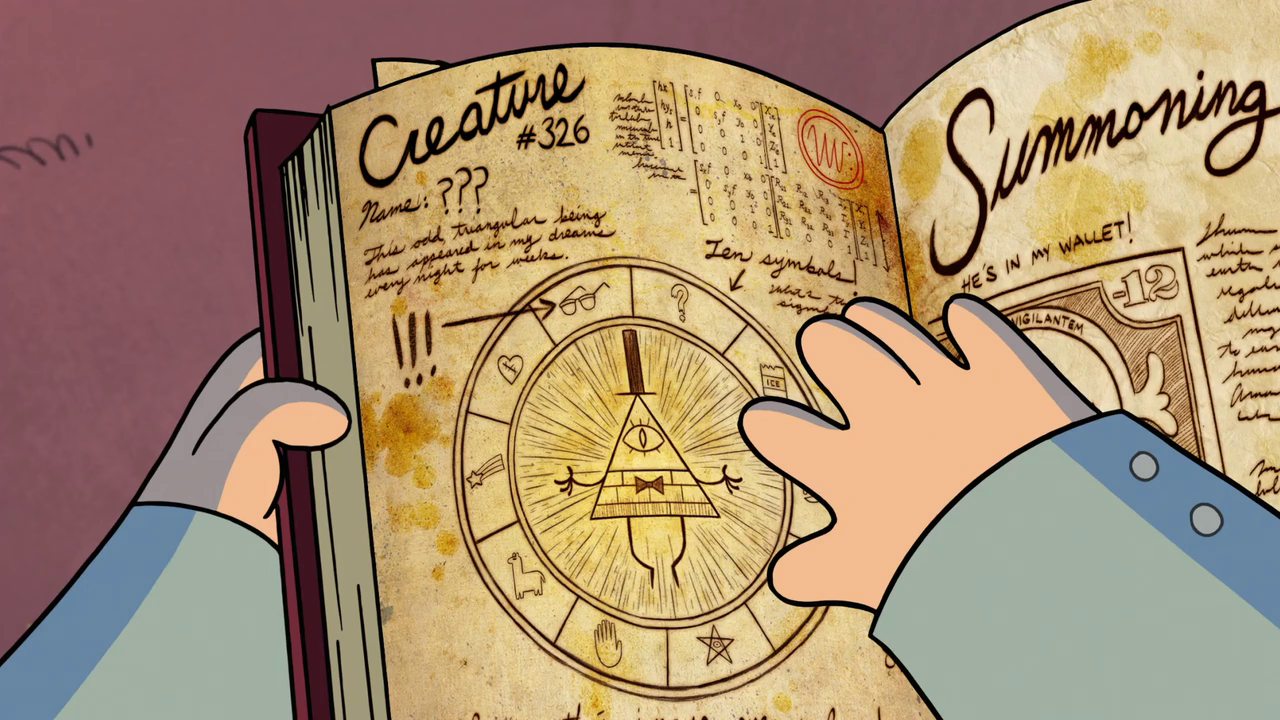 Bild - S1E19 Bill Buchseite in 2.png | Gravity Falls Wiki ...