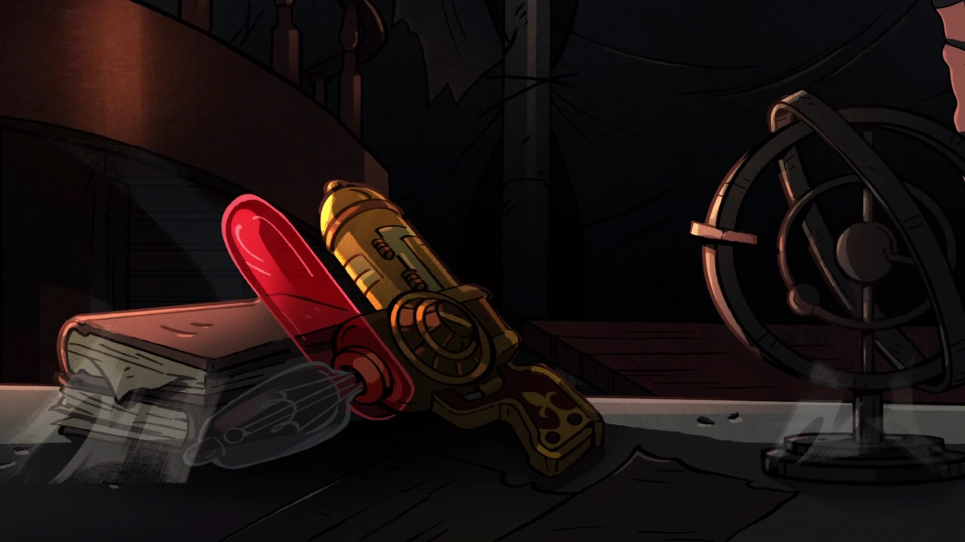Image S2e15 memory gun rest.png Gravity Falls Wiki FANDOM powered
