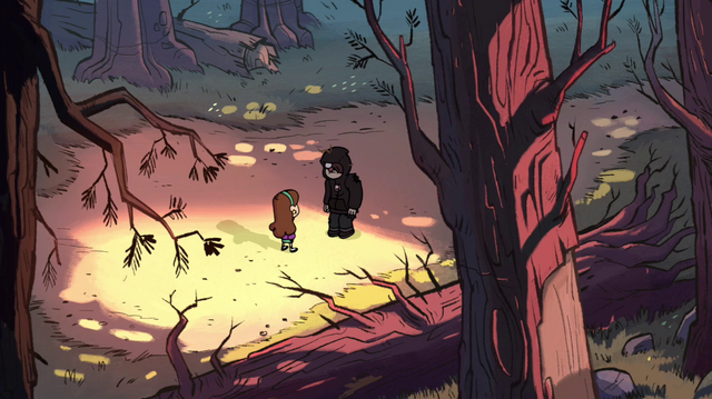 File:S1e1 mabel and norman in woods.png
