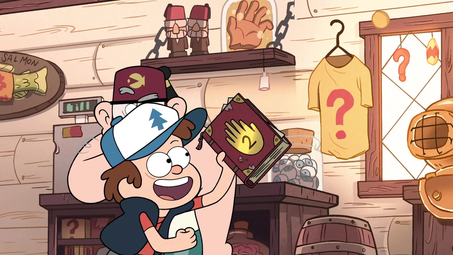 Image S2e13 dipper and book 2.jpg Gravity Falls Wiki FANDOM