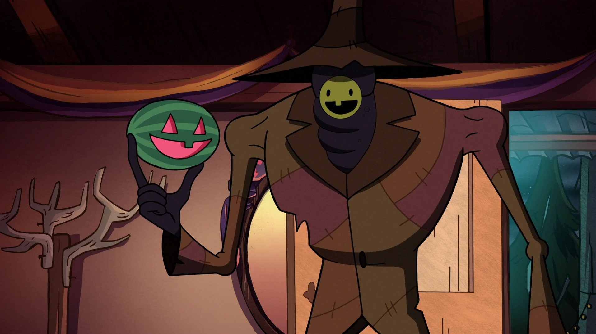 Image S1e12 trickster holding jack o melon.png Gravity Falls Wiki