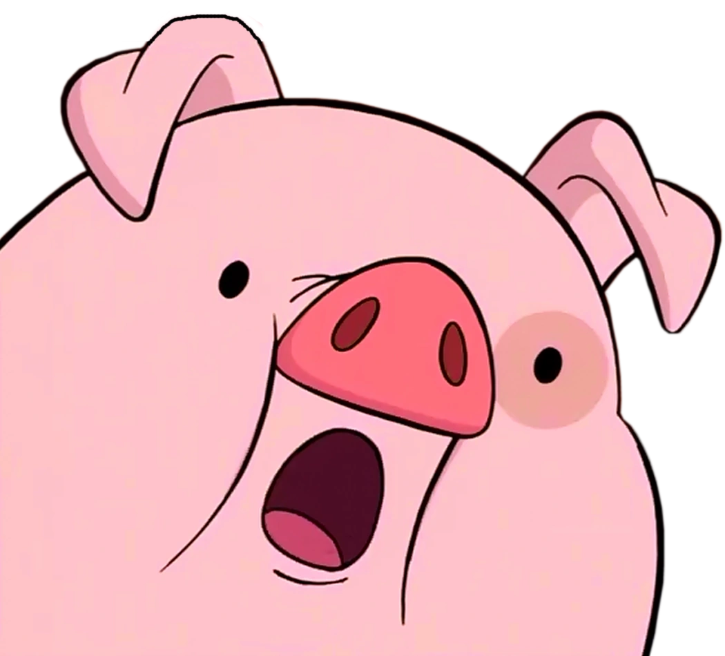 Image S1e7 waddles shock transparent.png Gravity Falls Wiki
