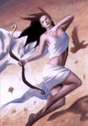 Artemis-goddess of the hunt