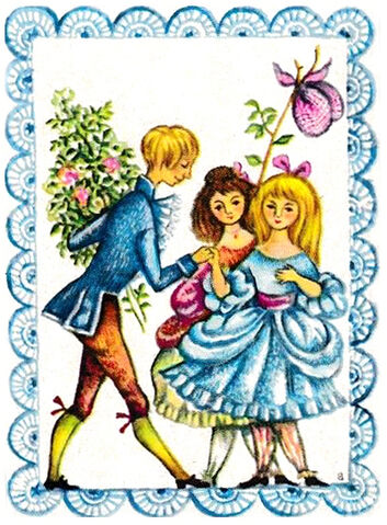 Datei:Schneeweisschen und rosenrot DDR Lackbild 9.jpg