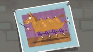 Four Man Horse