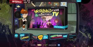 Main Grojband Website