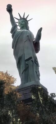 Statue of Happiness Closer