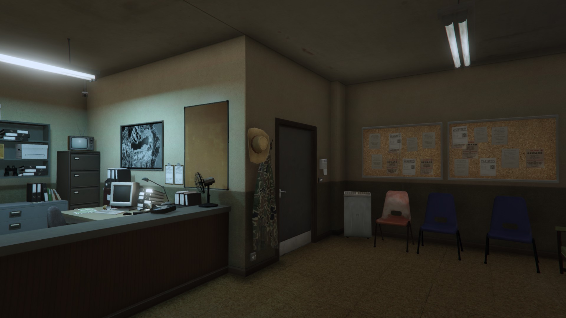 Image - PaletoBaySheriffOffice-GTAV-Interior1.jpg | GTA Wiki | Fandom ...