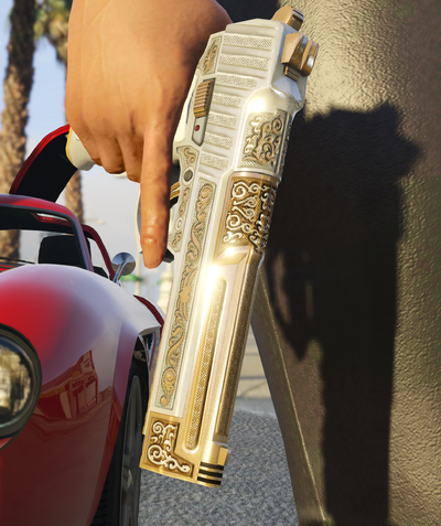 Pistol.50 GTAV Engraved Modification