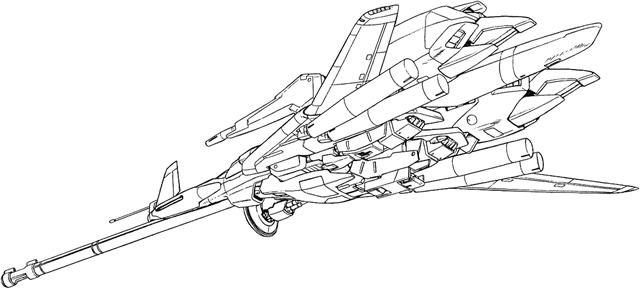 File:MSZ-006C1 Zplus C1 Back View Waverider Mode Lineart.gif