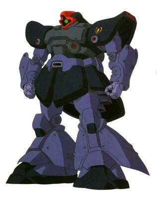 MS-09RII Rick Dom II (front) -MSG 0080 colors-