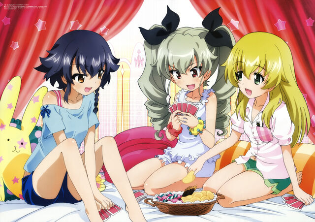 File:Yande-re-284364-anchovy-carpaccio-girls und panzer-pepperoni-sadakata kikuko.jpg