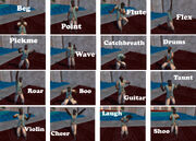 Lumo the Mime Emotes