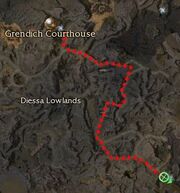 Martel Bastions Map