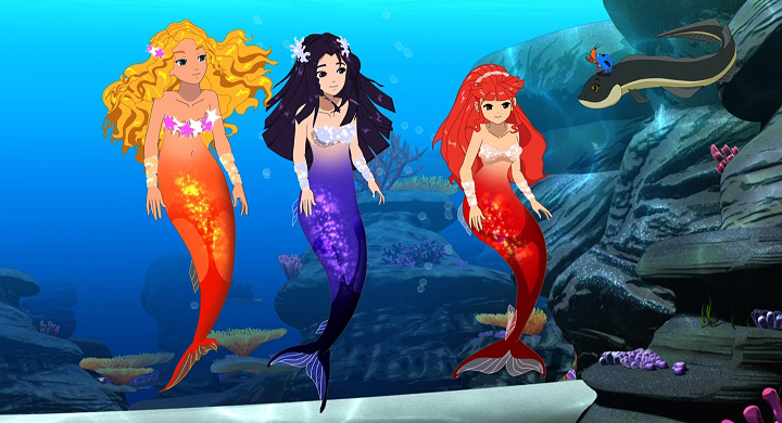Image Animated Mermaids Underwater.png H2O Just Add
