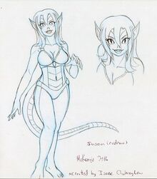 Salena concept sketch