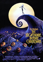 The nightmare before xmas poster