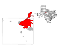 Location Of Abilene Texas