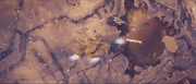 Spartan Ops Pelicans fliehen