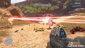 Spartan laser many beams