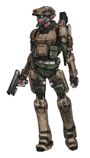 Caelan, Armoured