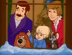 Hanna-Barbera Christmas Story closing scene
