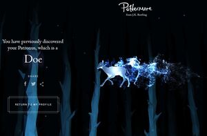 Pottermore Doe Patronus