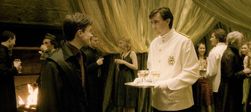 Neville waiter at the Slug Club Party