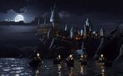 Poudlard nuit