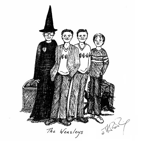 File:JKR Weasleys illustration.png