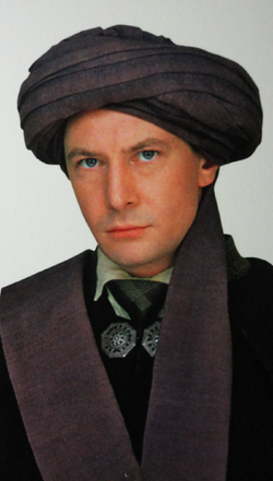 quirrell quirinus krinkel raptor quirrel professoren leraren sorcerer harrypotter passou spreuken biografiche professors titels