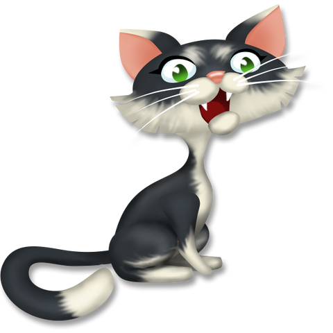File:Tuxedo Cat Sitting.png