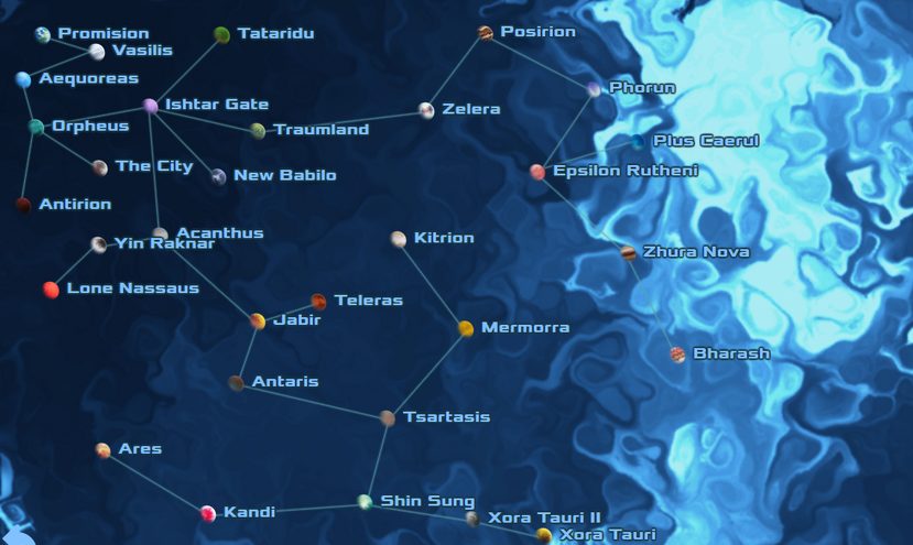 Full Perseus Arm Map