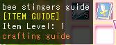 Stinger guide