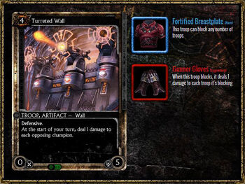 TurretedWall Equipment
