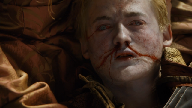 Archivo:Joffrey envenenado HBO.png